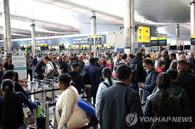 런던 히스로 공항 [로이터 연합뉴스 자료사진. 재판매 및 DB 금지]