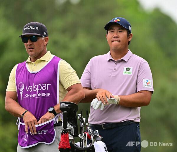 2023년 미국프로골프(PGA) 투어 발스파 챔피언십에 출전한 안병훈 프로가 3라운드에서 경기하는 모습이다. 사진제공=ⓒAFPBBNews = News1