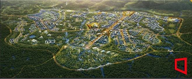 인도네시아 신도시 '누산타라' 개발 조감도 / 이미지제공=인니 공공사업주택부