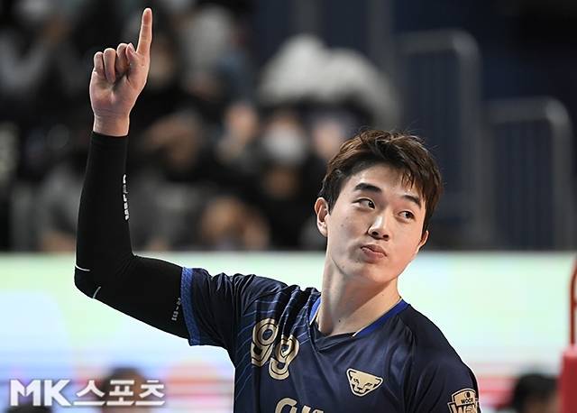 김지한은 준PO에서 꼭 승리를 챙기겠다는 각오다. 사진=천정환 기자