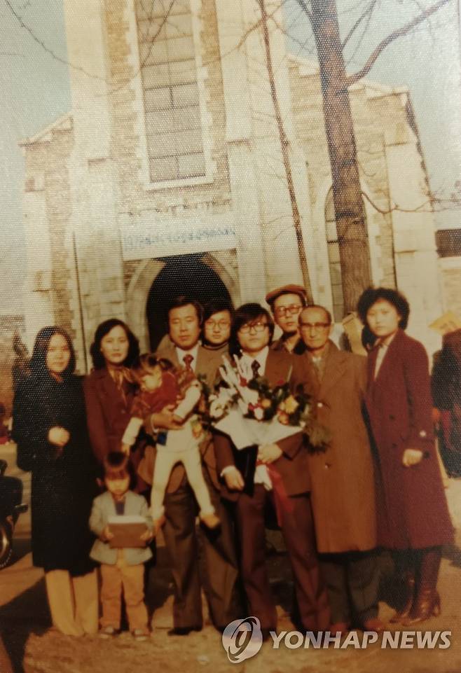 감리신대 졸업하는 김달성 목사 [본인 제공]