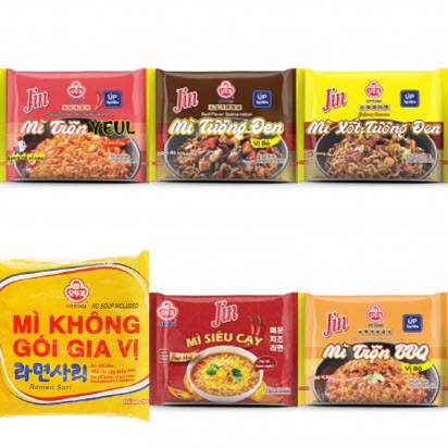 오뚜기 베트남 면류 주요 제품(사진=오뚜기)