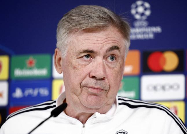 카를로 안첼로티 레알 마드리드 감독. 로이터연합뉴스