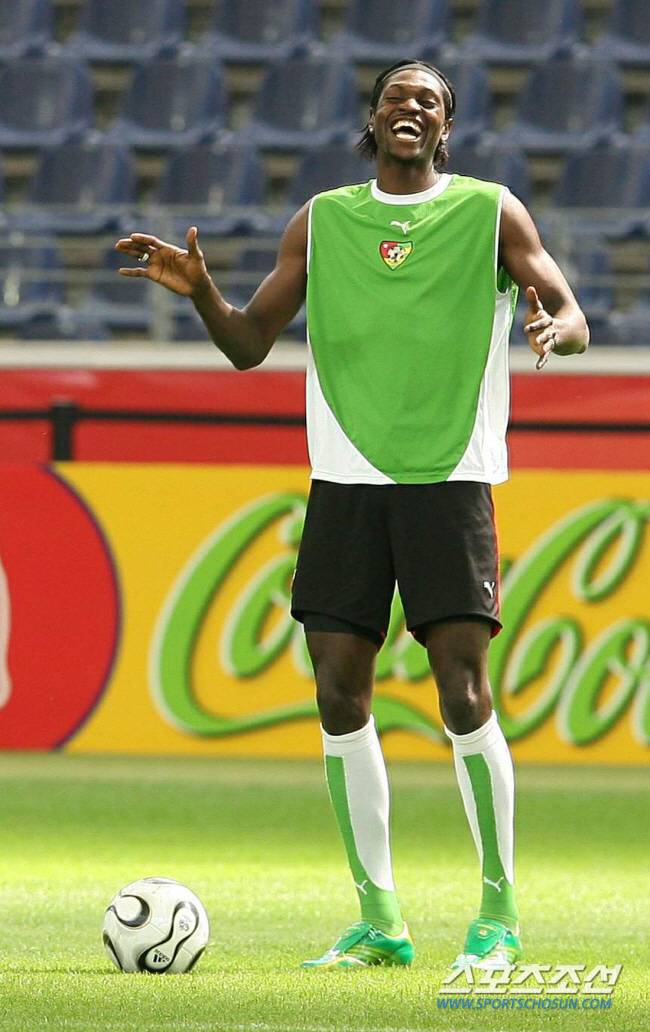 토고 대표 시절 아데바요르   스포츠조선DB