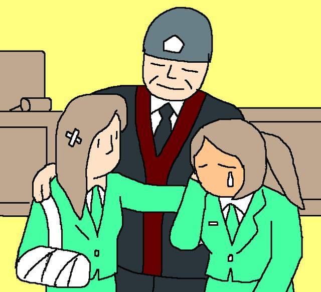 가능할 수만 있다면 화해권고 절차를 통해 피해자와 가해자가 판사와 전문가의 중재로 진정한 화해를 이뤄내는 것이 학폭 문제를 해결하는 최선의 방법이다. 삽화=박구원 기자