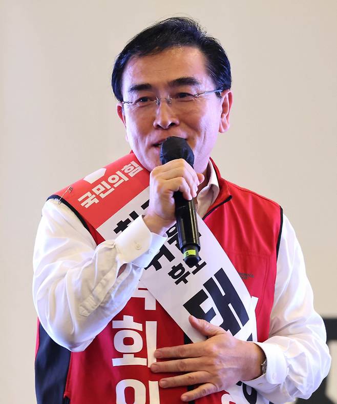국민의힘 태영호 최고위원. [연합]