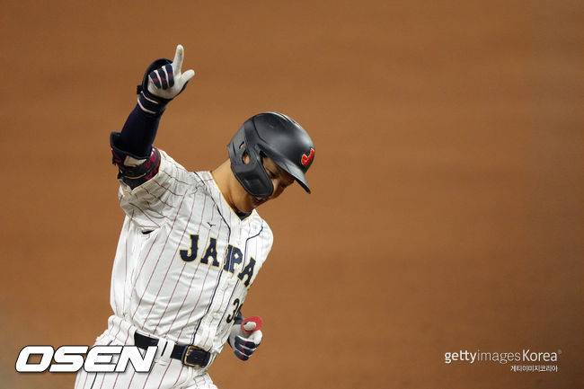 [사진] 월드베이스볼클래식 일본 대표팀 요시다 마사타카. ⓒGettyimages(무단전재 및 재배포 금지)