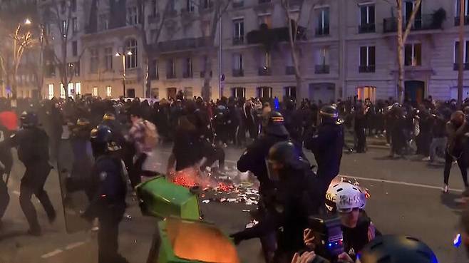 프랑스 연금개혁안 반대 시위