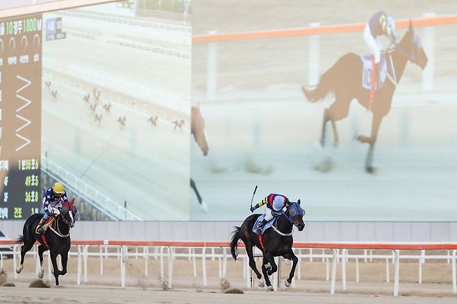 통산 2200승 달성한 박태종 기수.