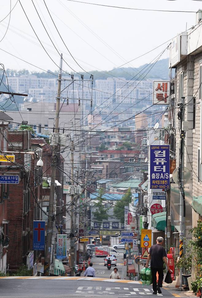 서울 마포구 충정로역 일대 모습. (사진=연합뉴스)