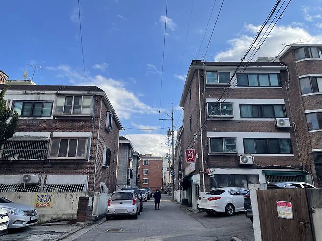 서울 양천구 신월7동 빌라촌 일대의 모습. [사진=김은희 기자]