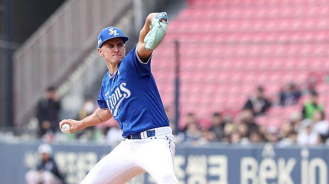 5⅓이닝 무실점으로 개막 준비를 마친 삼성 데이비드 뷰캐넌