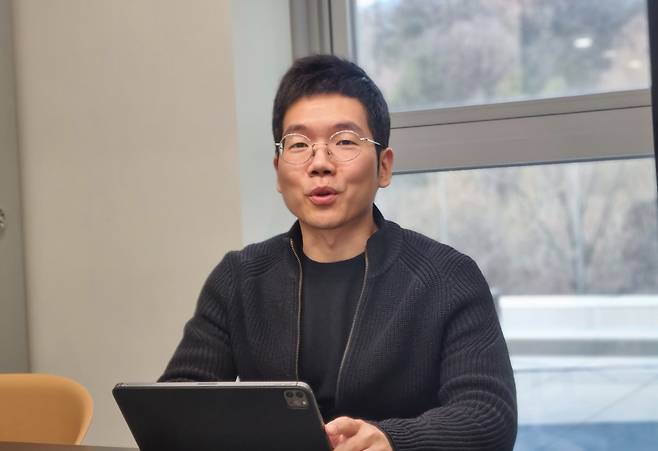 전영표 와이즐리 부대표. /이은영 기자