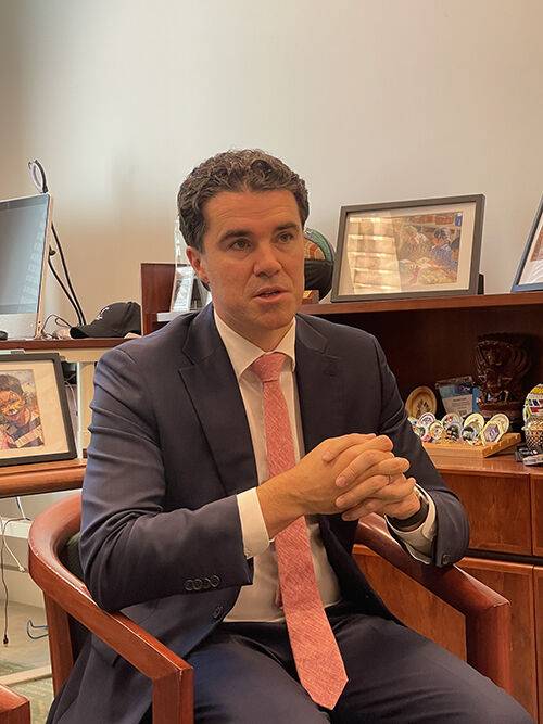 팀 와츠 외교부 부장관