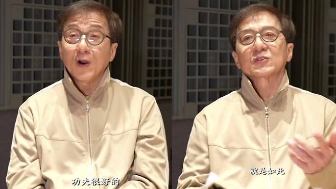 중화권 액션 배우 성룡이 제2의 성룡 등장 가능성에 대해 회의적인 목소리를 냈다. 출처 웨이보