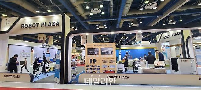 투자자 대상 로봇 공동관 IR투어.ⓒ한국로봇산업진흥원