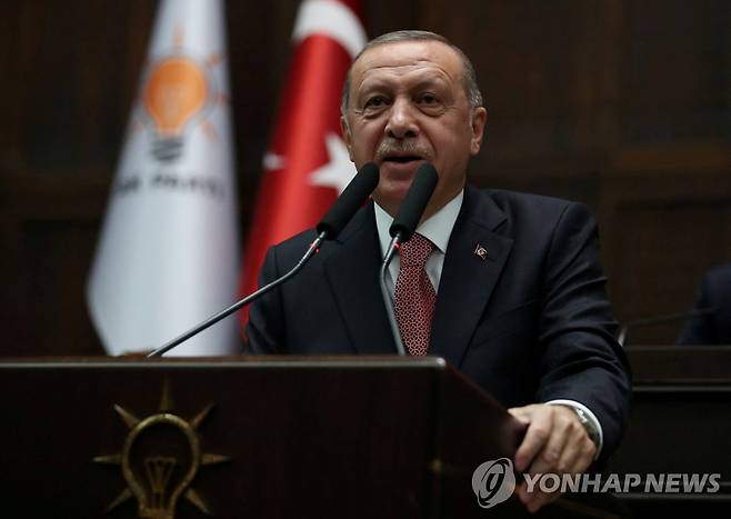 에르도안 튀르키예 대통령 [로이터 연합뉴스 자료사진. 재판매 및 DB 금지]