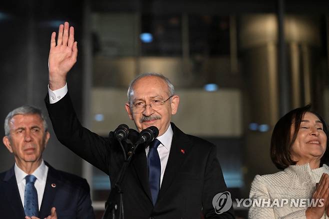 지난 6일 튀르키예 야권 대선후보로 추대된 클르츠다로울루 [로이터 연합뉴스 자료사진. 재판매 및 DB 금지]