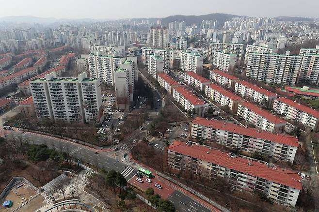 양천구 목동 아파트 단지 전경. 뉴스1