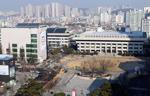 인천 남동구 구월동에 있는 인천시청 본관 전경. 인천시 제공