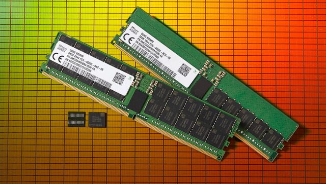 SK하이닉스 DDR5 D램. 사진제공=SK하이닉스
