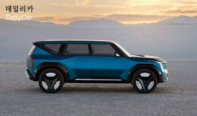 기아, 대형 전기 SUV 콘셉트카 (더 기아 콘셉트 EV9) (LA오토쇼)