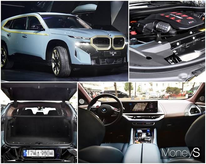 BMW 코리아가 M 전용 초고성능 SAV 뉴 XM을 선보였다. /사진=임한별 기자