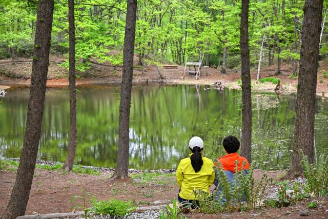 ▲ 도롱이연못 전경