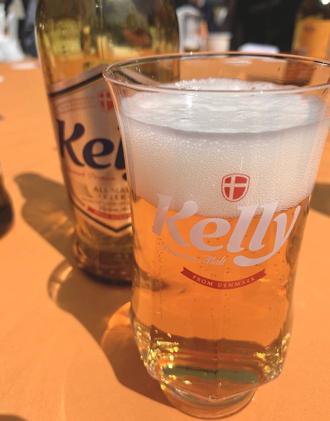 하이트진로가 4월 4일 출시하는 신제품인 올 몰트 맥주 ‘켈리(Kelly)’ 이정아 기자