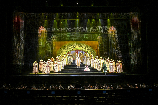 서울시오페라단 오페라 '마술피리'의 한 장면. 사진 제공=세종문화회관