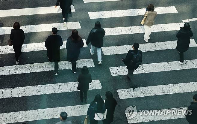 점심시간 직장인 [연합뉴스 자료사진]