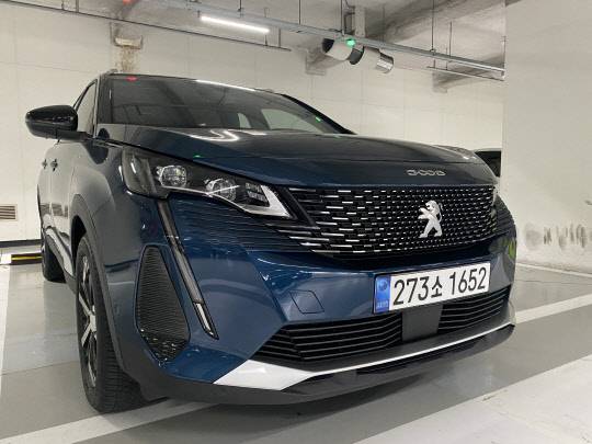 푸조 5008 가솔린 모델. 이상현 기자