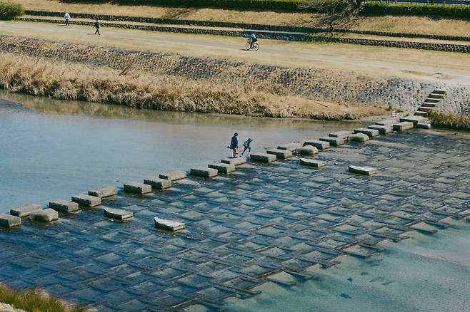 429호 객실에서 본 카모가와강
