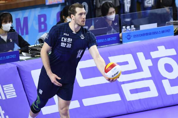 대한항공 아포짓 스파이커 링컨. 사진┃KOVO