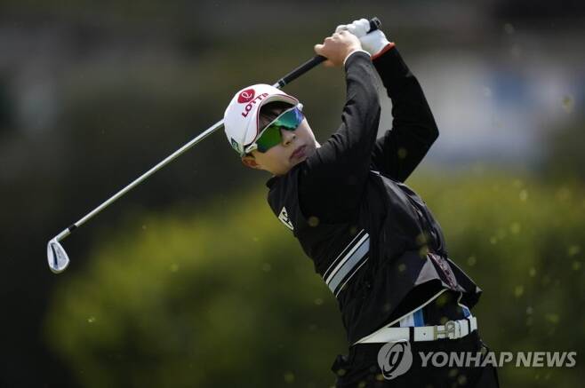 김효주는 2일(한국시간) LPGA 디오 임플란트 LA 오픈 3라운드에서 단독 2위에 올랐다. 연합뉴스