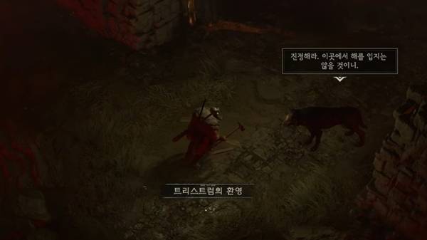 - 차원문을 입장하면 트리스트럼의 환영이 나타난다