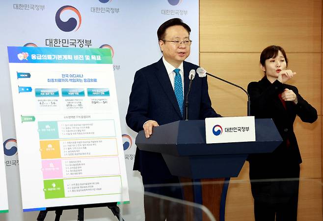 Health and Welfare Minister Cho Kyu-hong, on March 21 (Ministry of Health and Welfare)