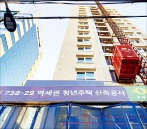 이달까지 입주 예정인 서울 역삼역 인근 역세권 청년주택 ‘더원역삼’. 한경DB