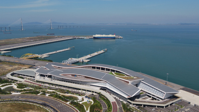 송도국제도시 내 9공구에 위치한 인천항 신국제여객터미널. 사진제공=인천항만공사