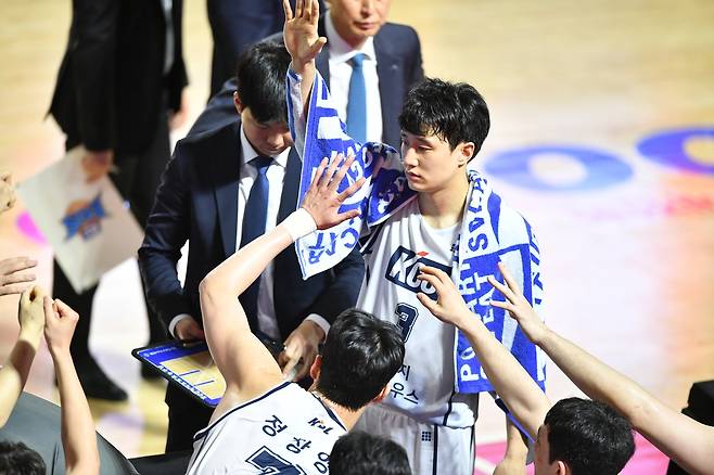 6강 PO 1차전에서 허웅 [KBL 제공. 재판매 및 DB금지]