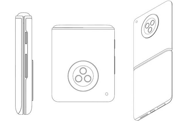 샤오미 폴더블폰 디자인 특허 이미지 일부. 사진=mysmartprice/CNIPA