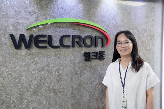 Kwon Eun-hee, head of the Welcron’s R&D center [Photo provided by Welcron]