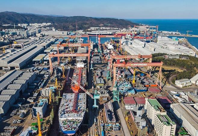 [울산=뉴시스]현대중공업 울산 본사 전경. (사진=현대중공업 제공) photo@newsis.com *재판매 및 DB 금지