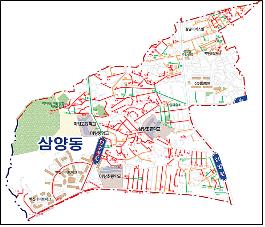 강북구 삼양동 급경사지 안전지도 및 관리카드 [서울 강북구 제공. 재판매 및 DB 금지]