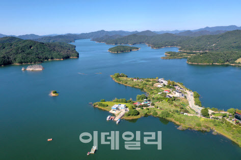 대청호 전경. (사진=대전 동구청 제공)