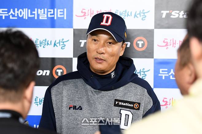 두산 이승엽 감독.  박진업기자 upandup@sportsseoul.com