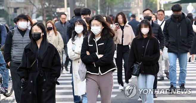 다시 쌀쌀해진 날씨 [연합뉴스 자료사진]