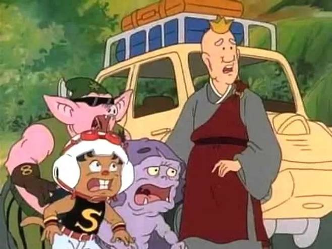 “치키치키차카차카 쵸~, 경복궁은 우리가 지킨다”. 서울 고궁에 지붕 추녀마루에 있는 상은 서유기 주인공들이다. 사진은 KBS2에서 방영한 ‘날아라 슈퍼보드’.