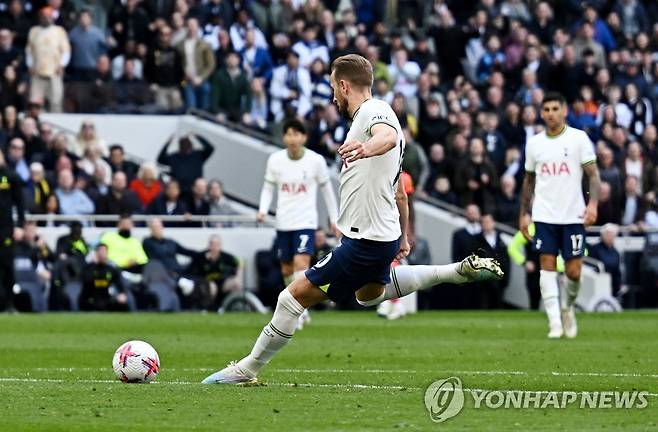 해리 케인의 골 장면 [로이터=연합뉴스]
