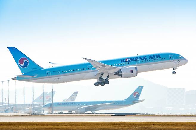 Korean Air’s Boeing 787-9 (Korean Air)